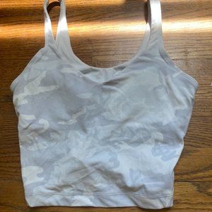 White Camo Align Tank